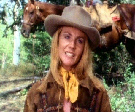 Photo of Tiffany Bolling during a movie scene. 